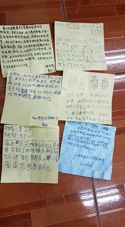 营员的感言