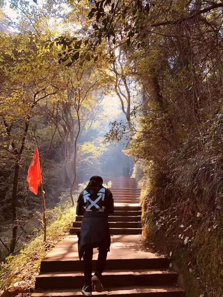 今天南华天使们要挑战自己，攀爬西山并且到龙门景区参观。