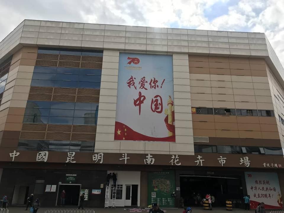 今早南华天使到昆明海东湿地公园晨运及欣赏湿地公园的生态环境。之后便到了斗南花卉市