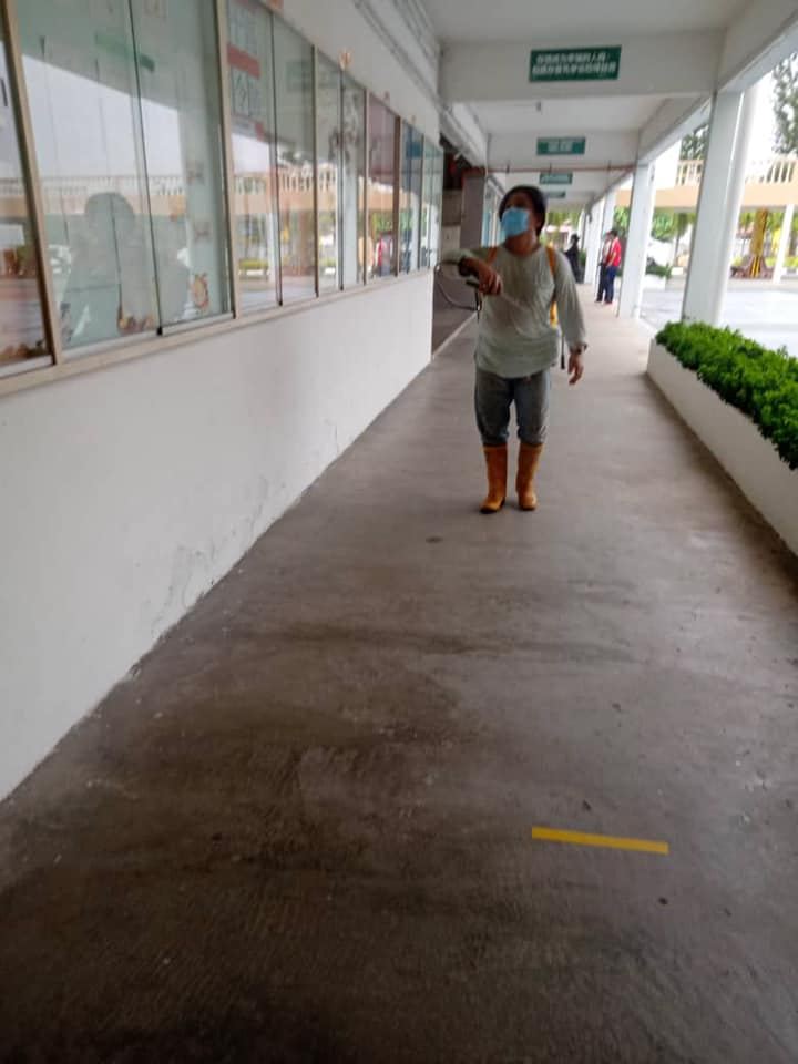 学校新学年即将开始，为了确保全体教职员及学生的健康与安全，校方于今天进行校园及宿