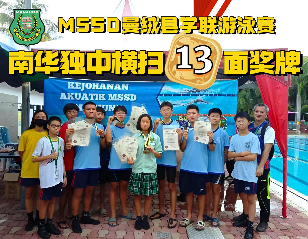 曼绒游泳学联赛