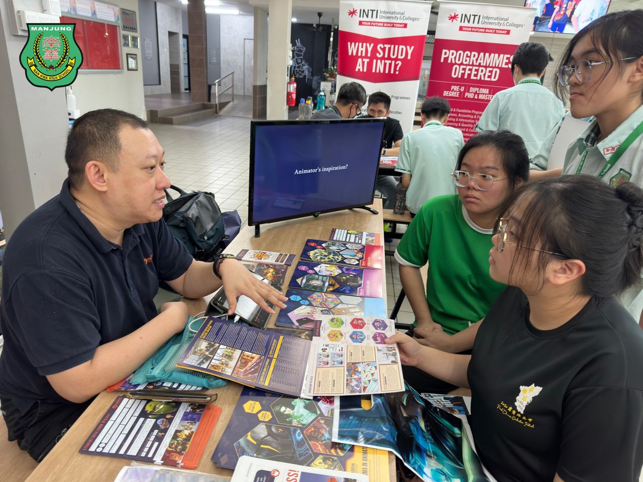 南华独中校内教育展
