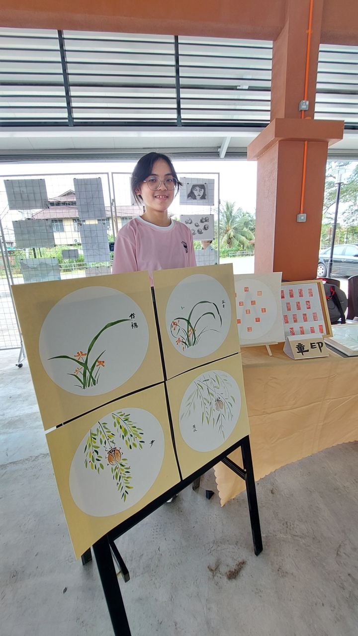南华独中举办校外学习成果展