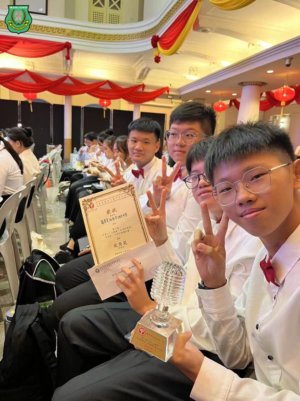南华独中合唱团初战告捷