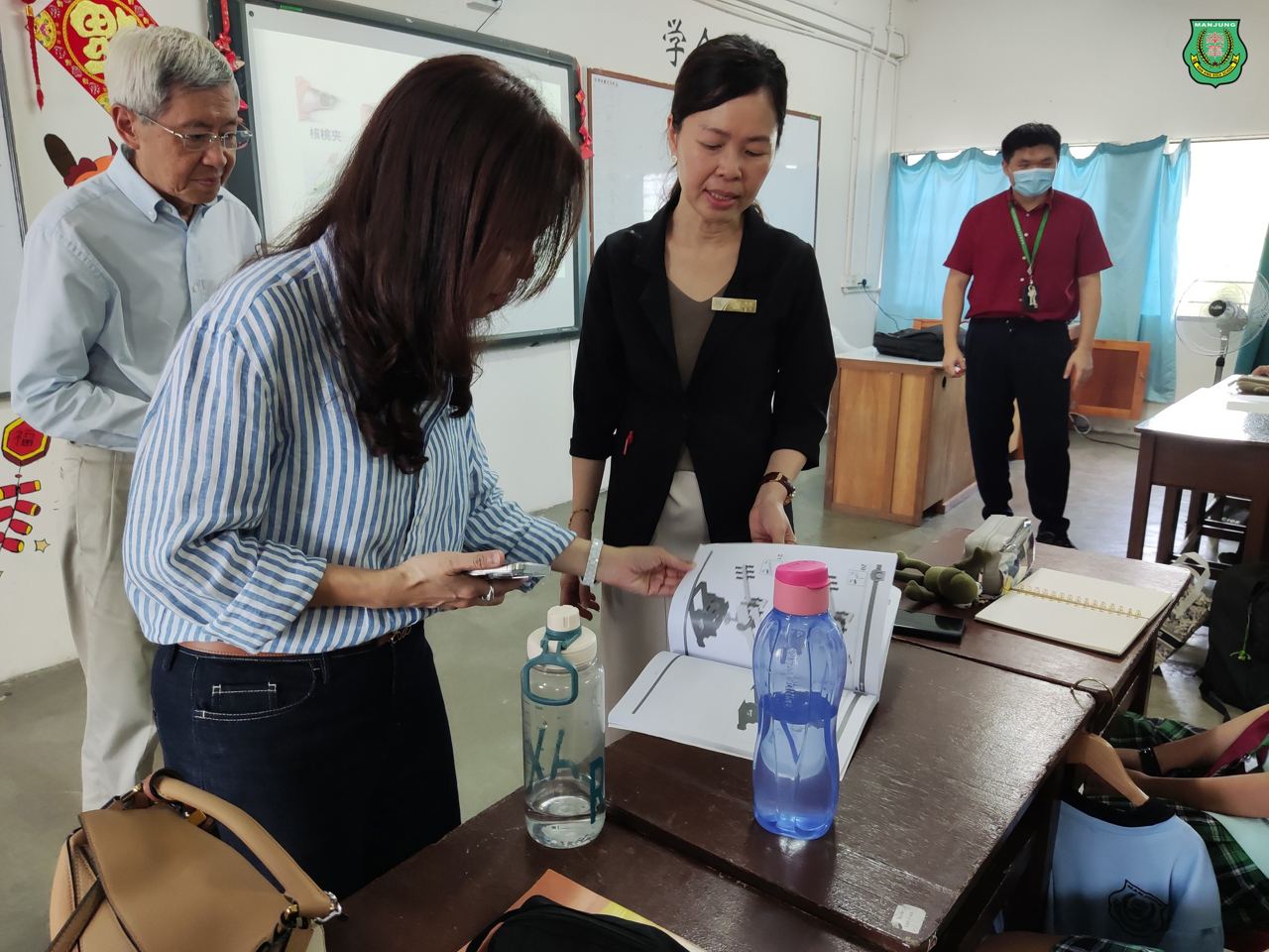 程介明教授访南华独中