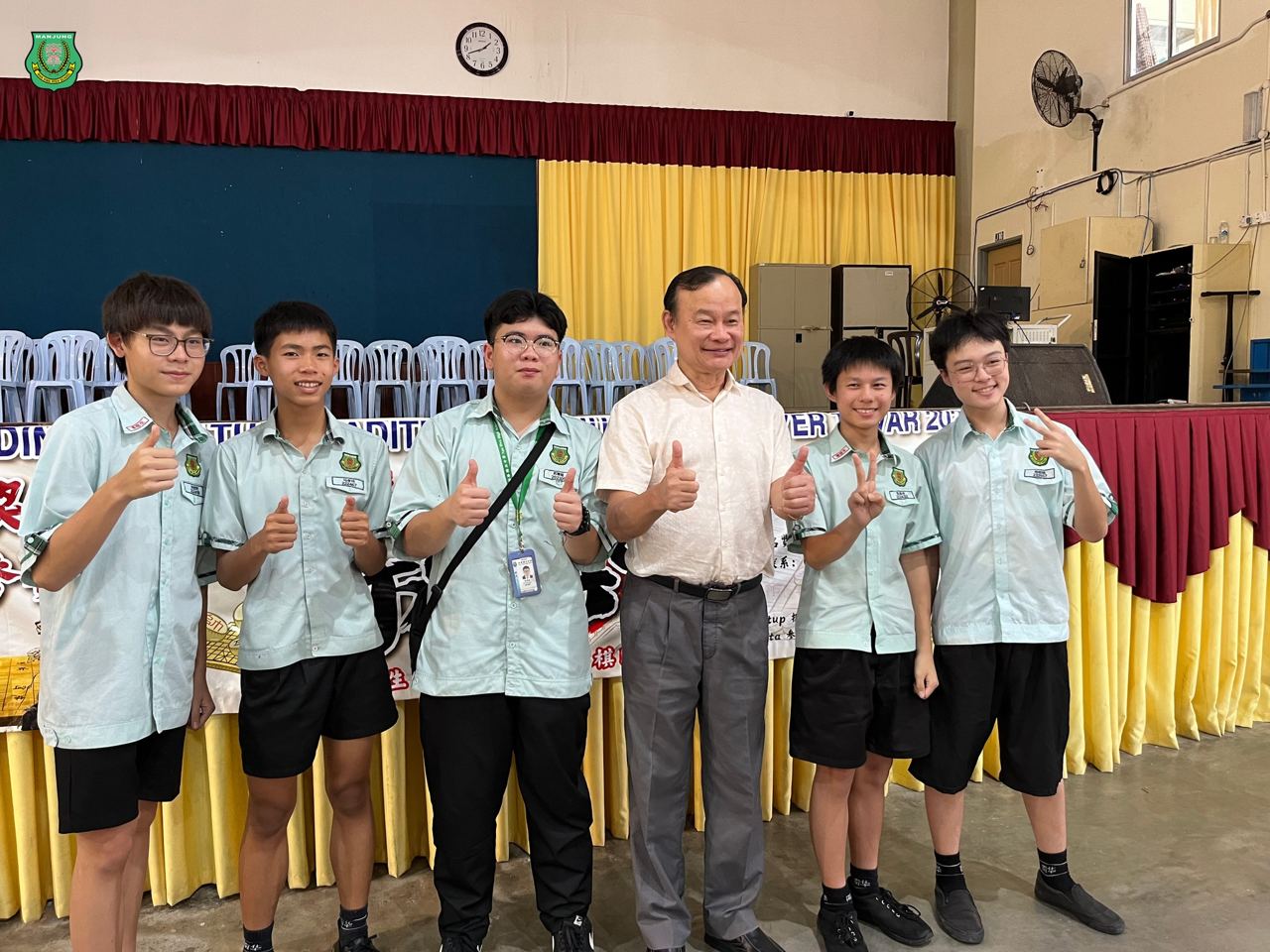南华独中学生棋艺卓越