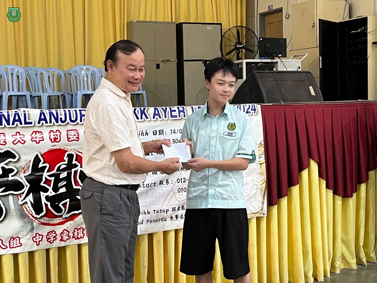 南华独中学生棋艺卓越